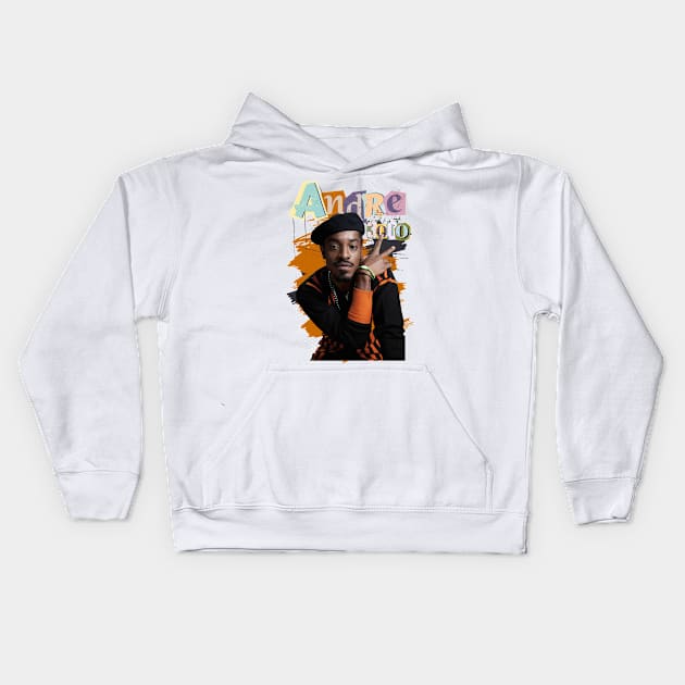 Andre 3000 Kids Hoodie by 369minds